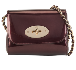 Mini Lily, Patent, Burgundy, MIC, DB, 2*